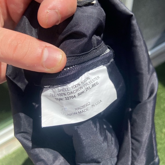 VTG 90’s Mens Black Flight Jacket - Picture 5 of 5